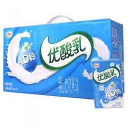 伊利AD钙味优酸乳24瓶